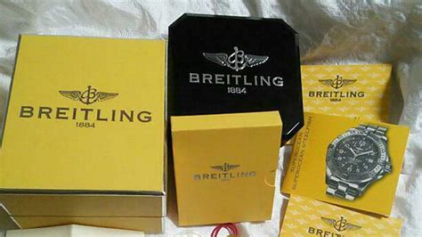 breitling watches stopped using paper.